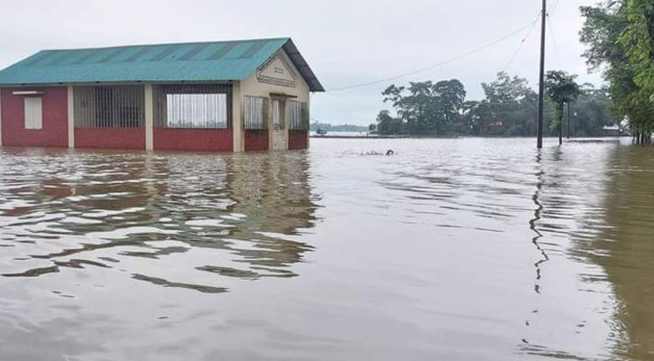 সিলেটে আবারও বন্যা